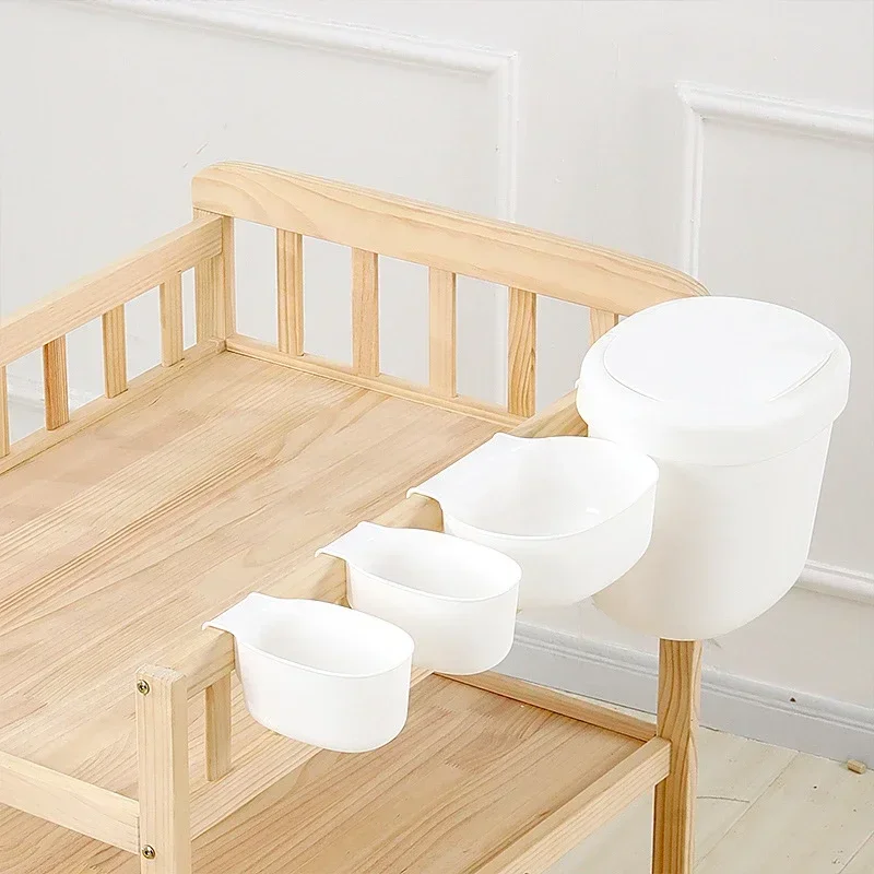 Baby Products Storage Box - กล่องเก็บของแบบแขวนในเตียงเด็กทารกจัดของเด็กแรกเกิดผ้าฝ้ายกระเป๋ากางเกงผ้าอ้อมของเล่นสำหรับเปลชุดเครื่องนอนอุปกรณ์เสริมกระเป๋าเก็บผ้าอ้อม