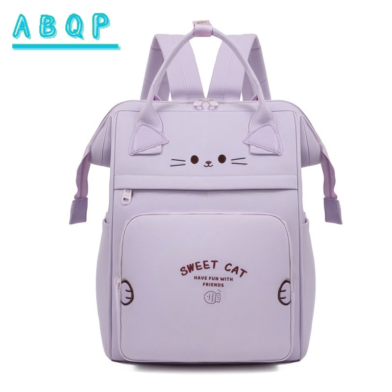 Baby Products Brand - กระเป๋าเป้ใส่ผ้าอ้อมเด็กแบรนด์หรู ลายการ์ตูน กระเป๋าเป้ใส่ผ้าอ้อมเด็กอเนกประสงค์ ความจุขนาดใหญ่ กระเป๋าเก็บของสำหรับเด็ก
