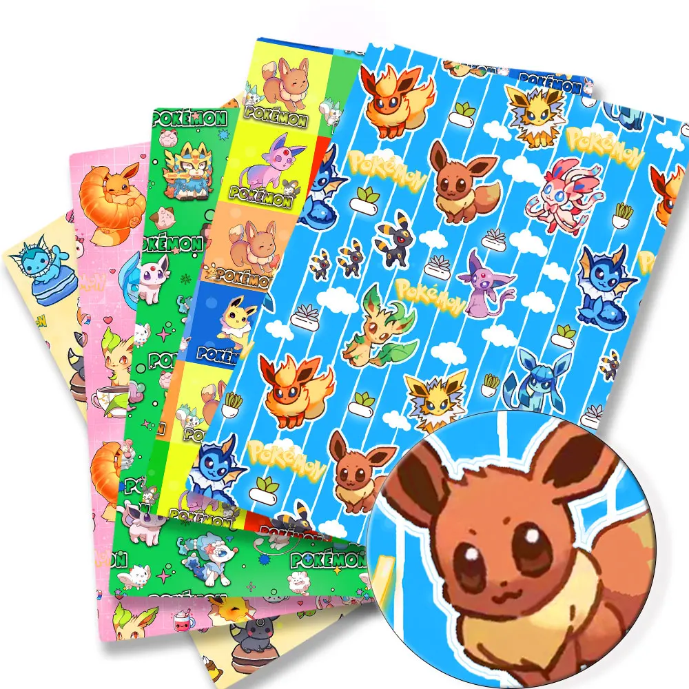 Baby Products In Japan - ชุดเดรสลายการ์ตูนโปเกมอนสำหรับเด็ก Fabric140 * 50ซม. งานเย็บปะต่อผ้าสำหรับผ้าพิมพ์บ้านงานเย็บผ้าสำหรับเด็ก