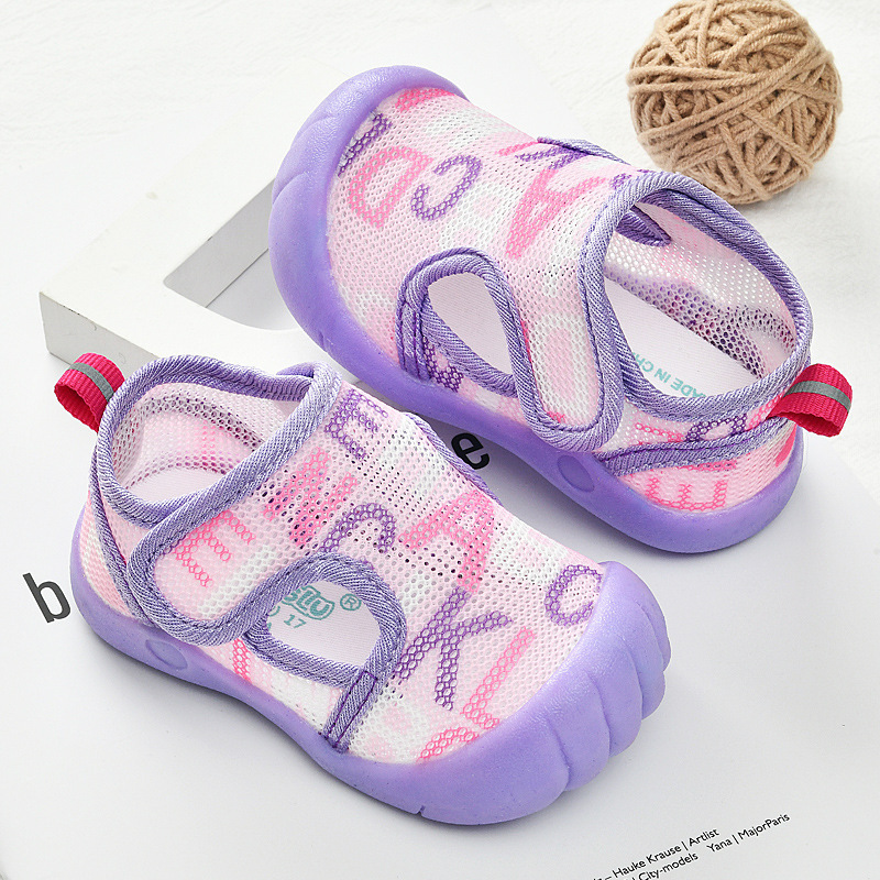 Baby Products Brand - ยี่ห้อรองเท้าแตะเด็กฤดูร้อนใหม่ 0-3y เด็กเดินรองเท้า Gril รองเท้าแตะ Anti