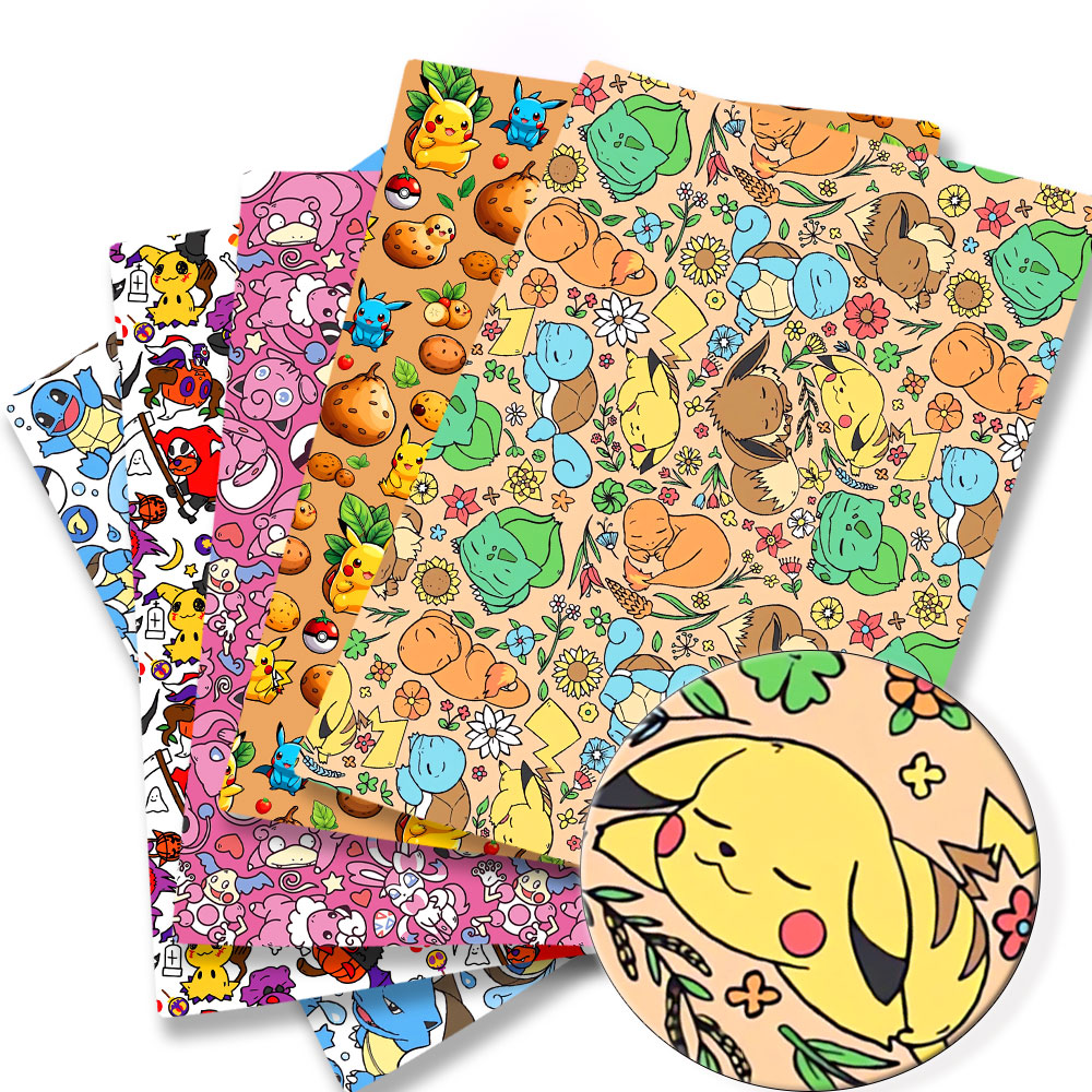 Baby Products In Japan - Pokemon การ์ตูน Fabric140*50 ซม.Handmade เย็บ Patchwork