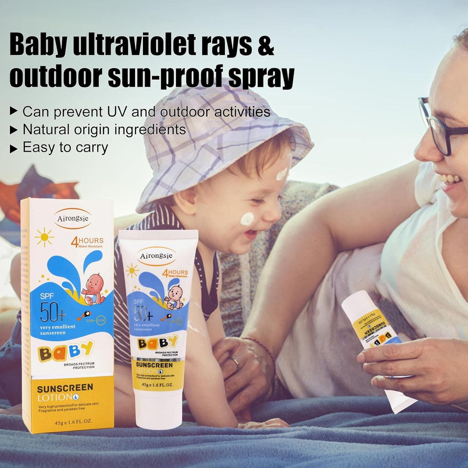ครีมกันแดดสำหรับเด็ก, ครีมกันแ - Baby Sunscreen Lotion บทวิจารณ์และราคา