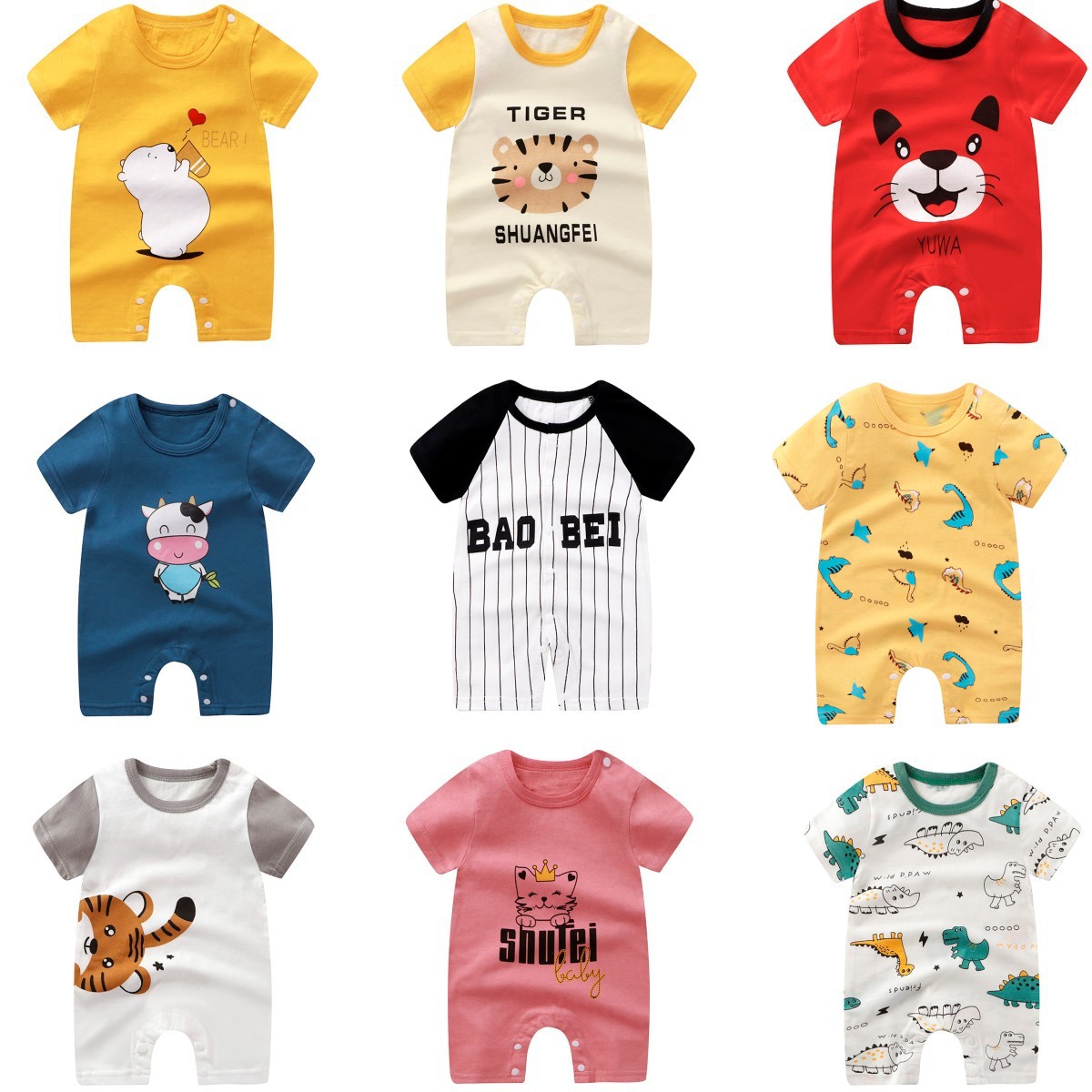 ฤดูร้อนRomperเด็กสาวเสื้อผ้าผ้ - Baby Products On Sale บทวิจารณ์และราคา