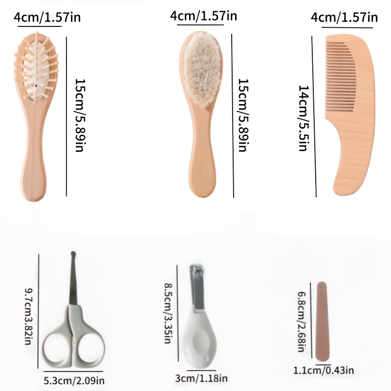 ชุดดูแลเด็ก 4/6 ชิ้น - แปรงทำค - Baby Products Kit Set บทวิจารณ์และราคา