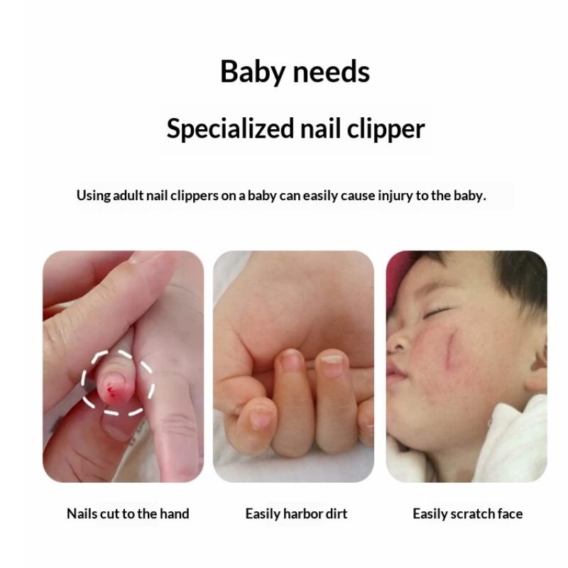 ชุดกรรไกรตัดเล็บเด็กแบบพกพา 4  - Baby Products Kit Set บทวิจารณ์และราคา