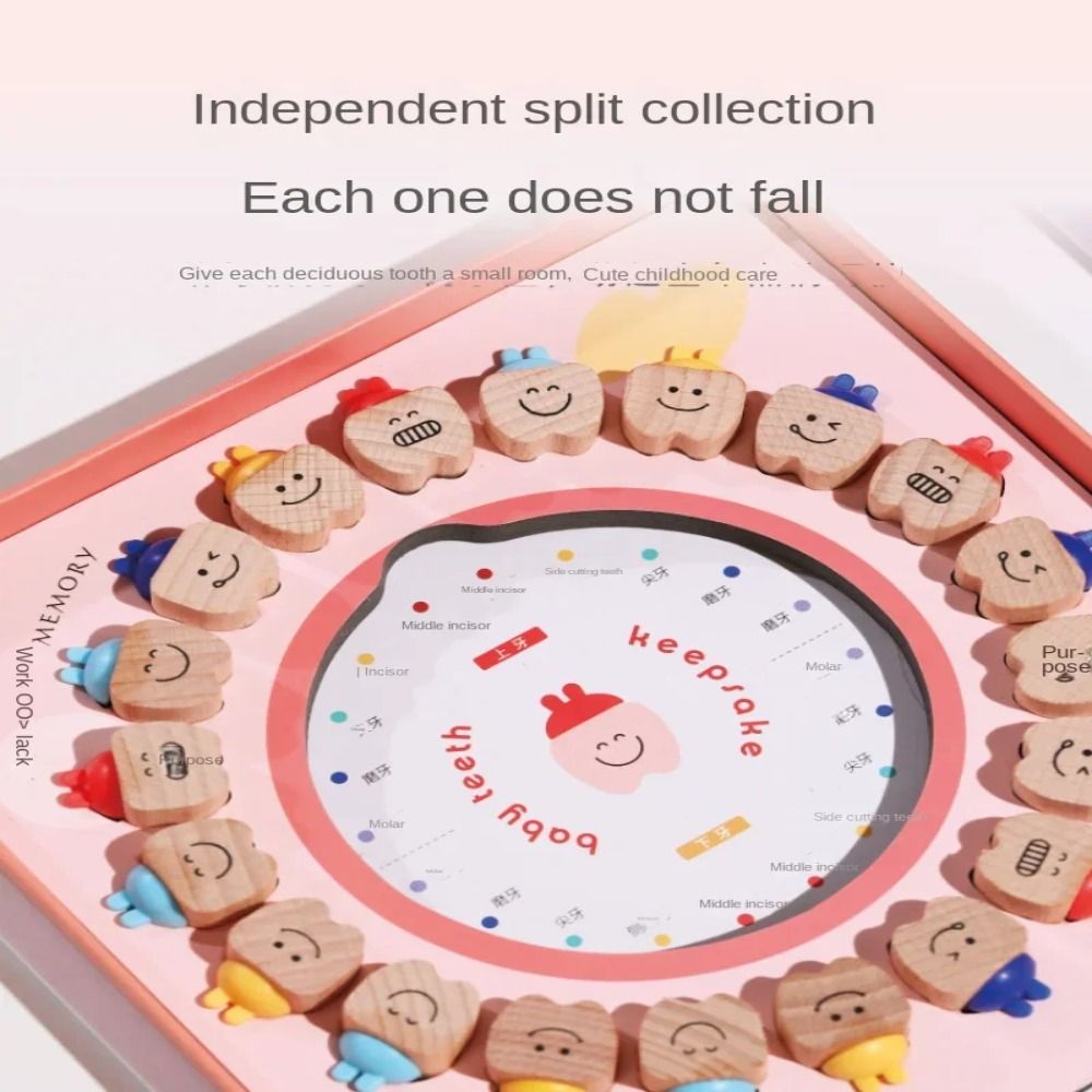 กล่องเก็บฟันน้ำนมเด็ก ทำจากไม้ - Baby Products Storage Box บทวิจารณ์และราคา