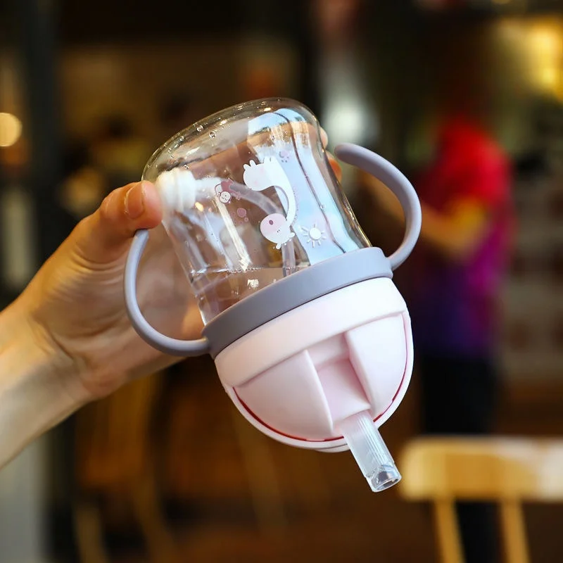 ขวดน้ำเด็กแบบพกพาพร้อมหลอดดูด  - Baby Products Best บทวิจารณ์และราคา
