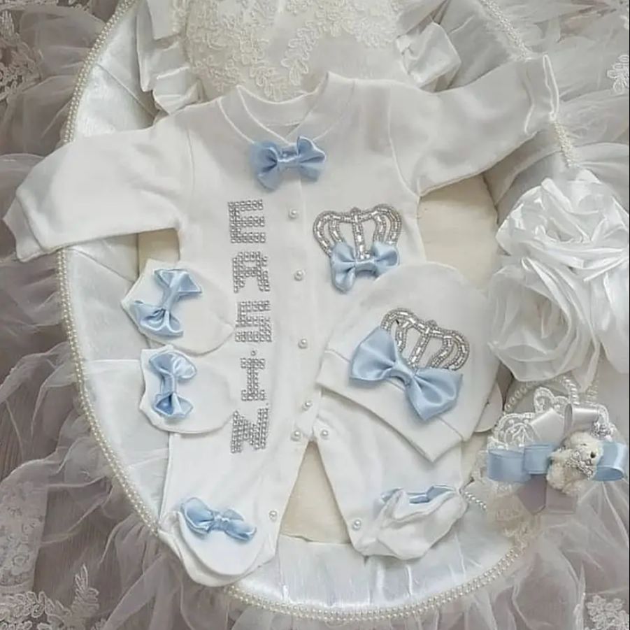 5 ชิ้นทารกแรกเกิดเด็กทารกชุดเด - Baby Products Kit Set บทวิจารณ์และราคา