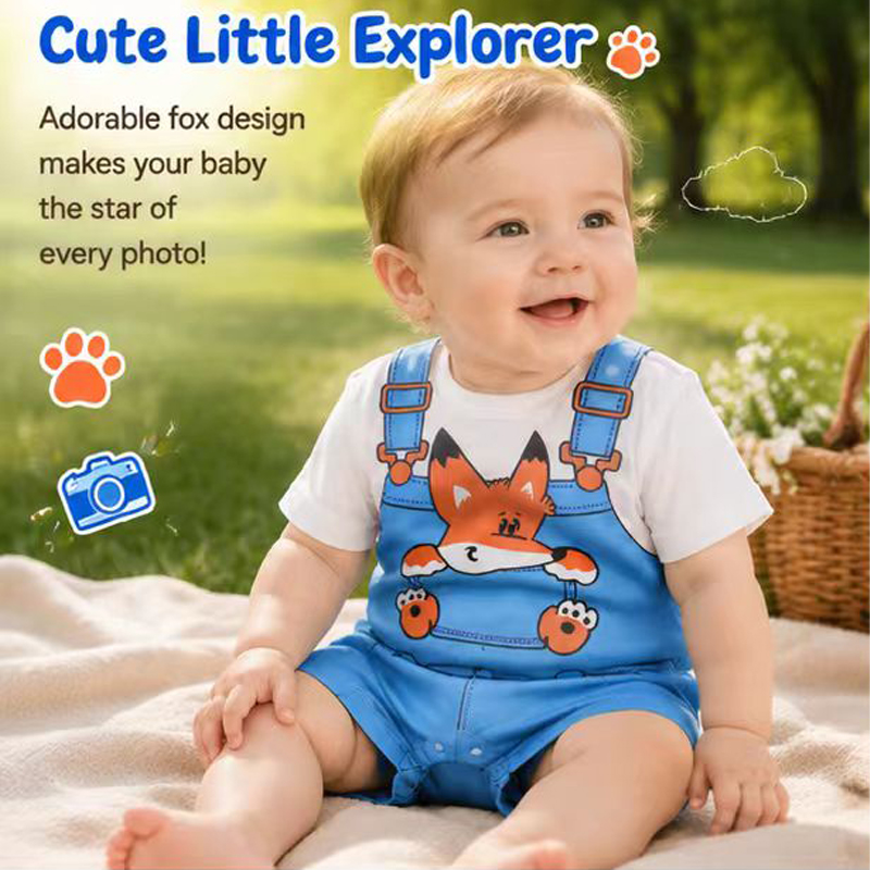 ทารกแรกเกิดน่ารักการ์ตูนฟ็อกซ์ - Baby Products On Sale บทวิจารณ์และราคา