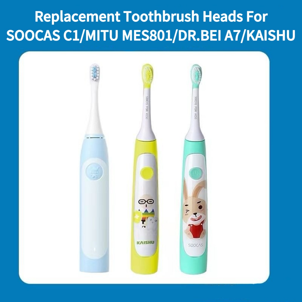 เปลี่ยนหัวแปรงสีฟันสําหรับ SOO - Xiaomi Baby Products บทวิจารณ์และราคา