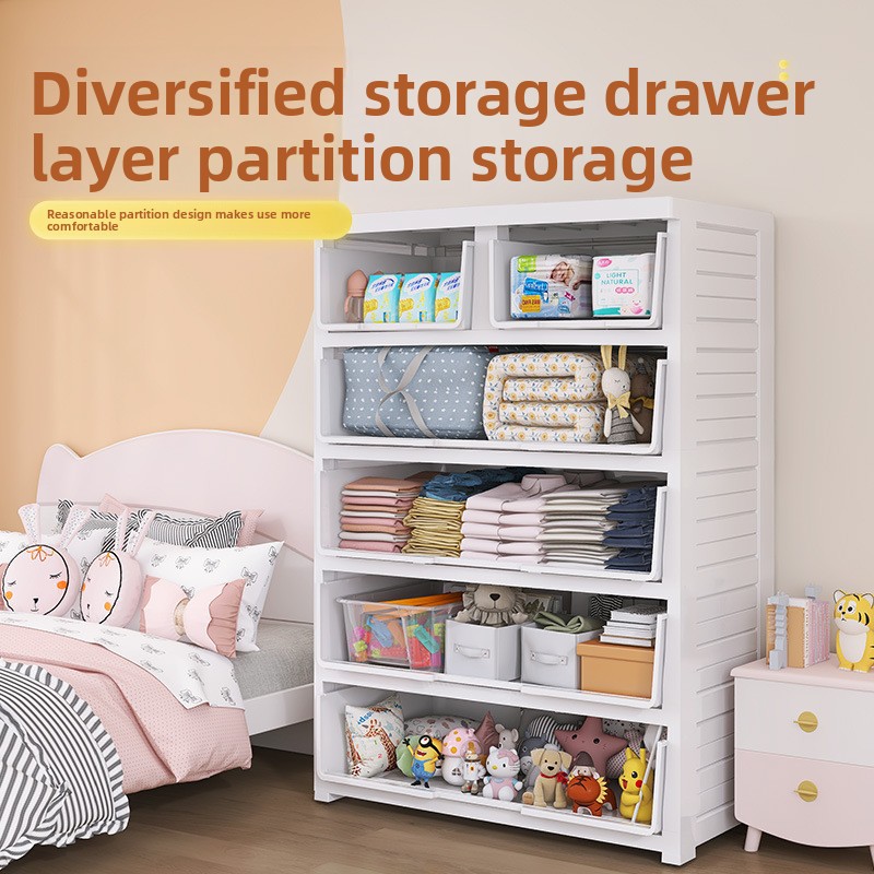 ตู้เก็บของแบบลิ้นชักห้าชั้นพลา - Baby Products Storage Box บทวิจารณ์และราคา