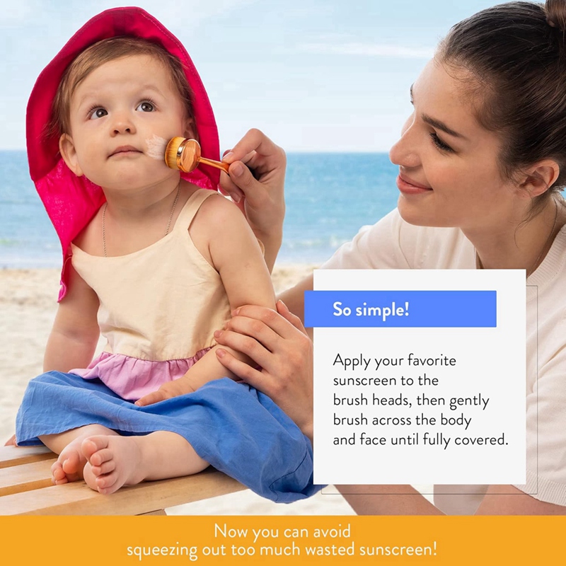 AA20-ชุดแปรงกันแดด - โลชั่น Ap - Baby Sunscreen Lotion บทวิจารณ์และราคา