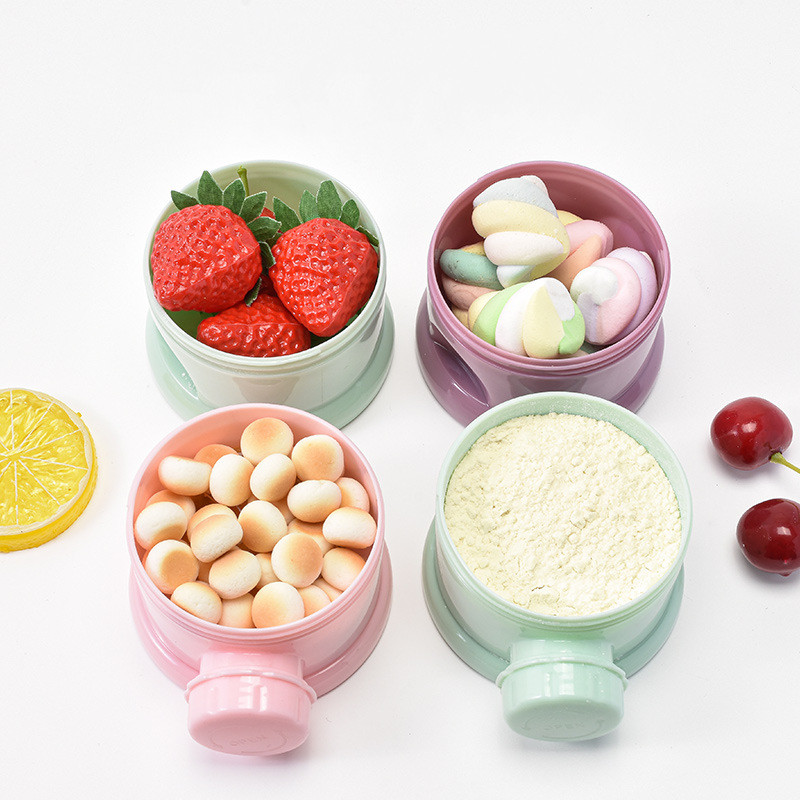 กล่องใส่นมผงสำหรับเด็ก 3/4 ชั้ - Baby Products Storage Box บทวิจารณ์และราคา
